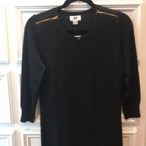 Black Old Navy sweater dress